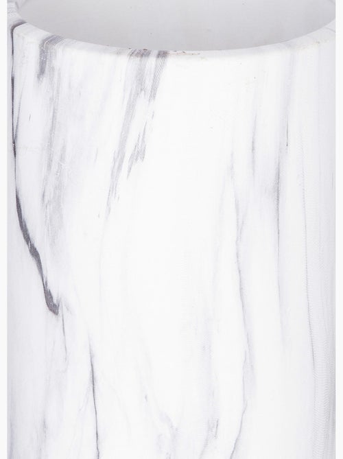 Suite 54 jarrón cilíndrico mármol blanco h20cm - Kiabi Suite 54 jarrón cilíndrico mármol blanco h20cm - Kiabi