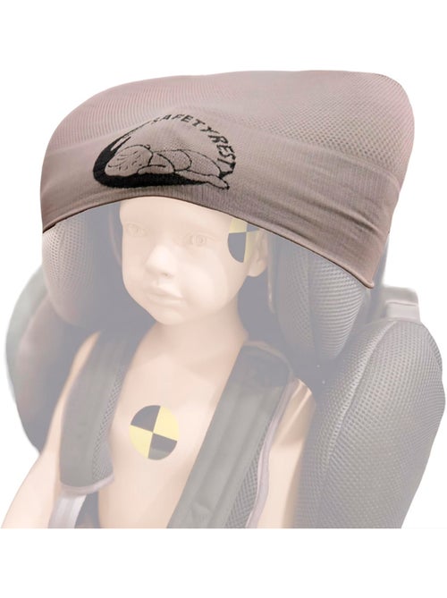 Sujeta Cabezas para Silla de Coche Infantil SAFETY REST Gris - Kiabi