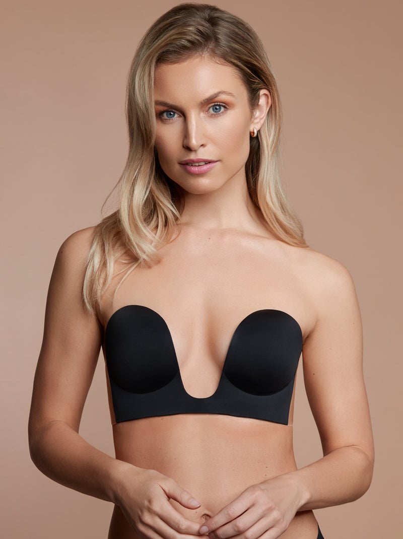 Sujetador adhesivo espalda abierta 'Bye Bra' NEGRO - Kiabi