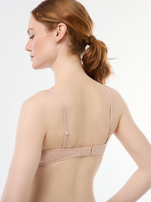 Sujetador balconet de encaje - Kiabi