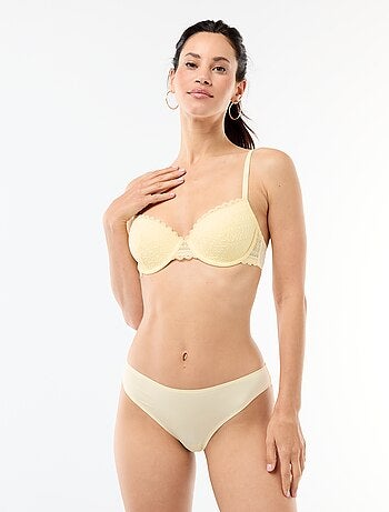 Sujetador balconette de encaje