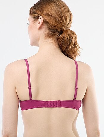 Sujetador balconette de encaje