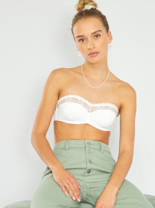 Sujetador bandeau