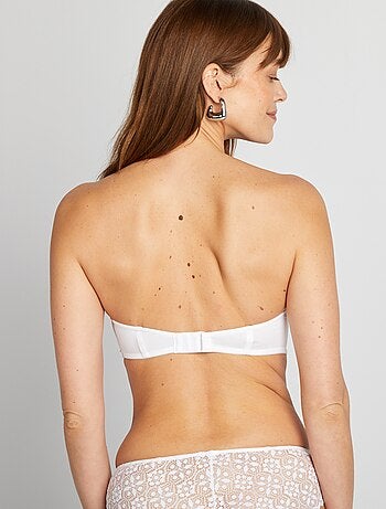Sujetador bandeau con foam