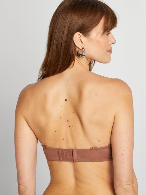 Sujetador bandeau invisible - Kiabi