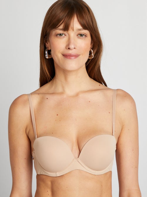 Sujetador bandeau invisible - Kiabi