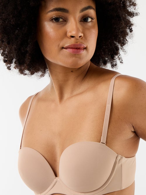Sujetador bandeau invisible - Kiabi