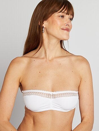 Sujetador bandeau sin relleno