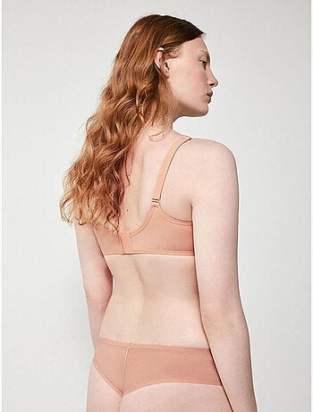 Sujetador bralette capacidad, con aro y foam, de plumetti