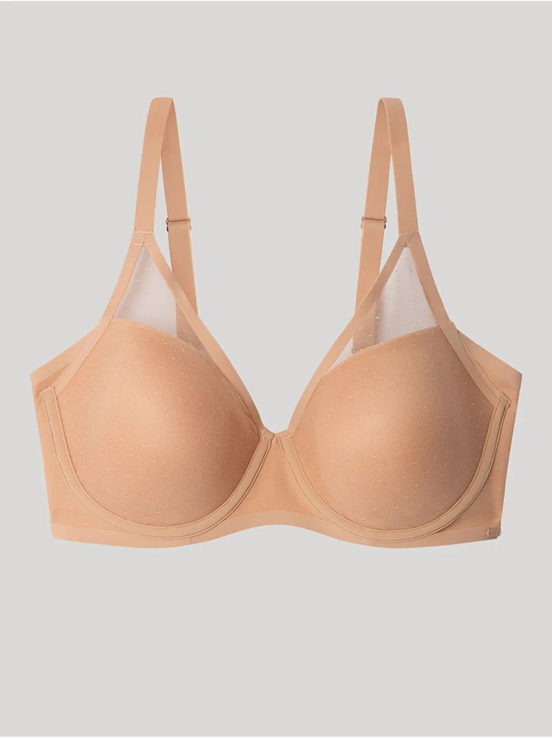 Sujetador bralette capacidad, con aro y foam, de plumetti Rosa - Kiabi