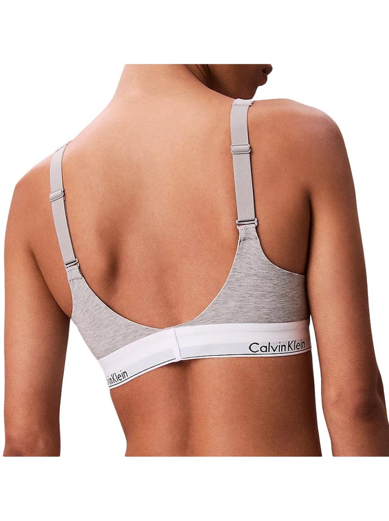 Sujetador calvin klein jeans para mujer Gris plateado - Kiabi