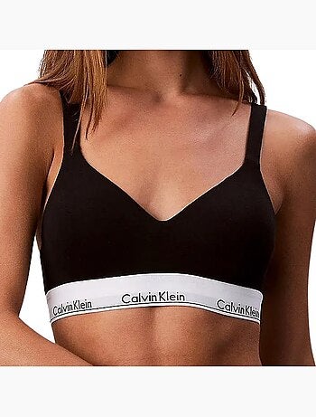 Sujetador calvin klein jeans con relleno para mujer