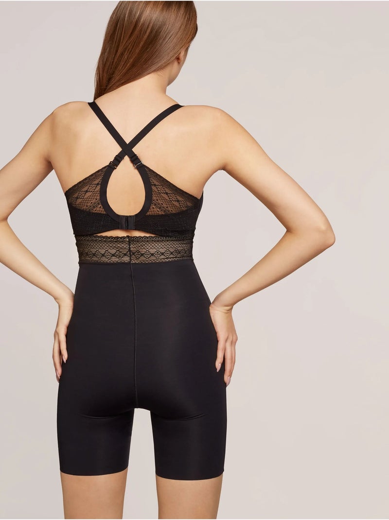 Sujetador capacidad reductor de espalda con aro y foam ligero Negro - Kiabi