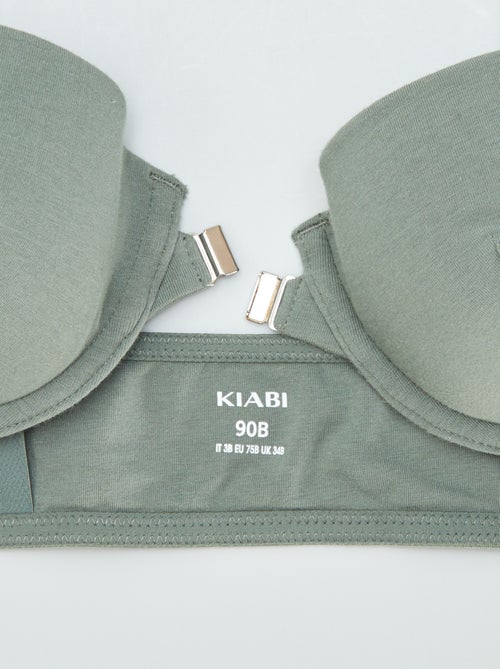 Sujetador con copas suaves - colección fácil de poner - Kiabi