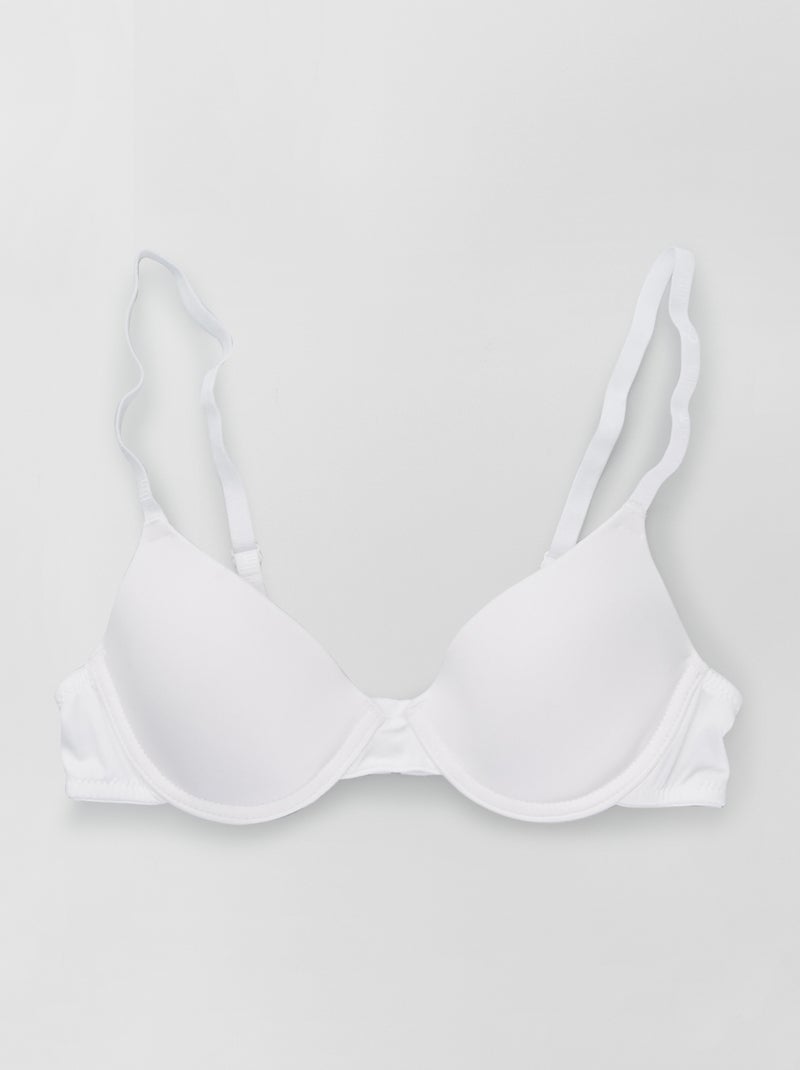 Sujetador con relleno 'DIM' BLANCO - Kiabi