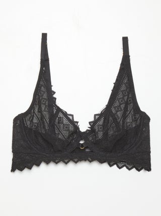 Sujetador corbeille con encaje 'Envie de lingerie'