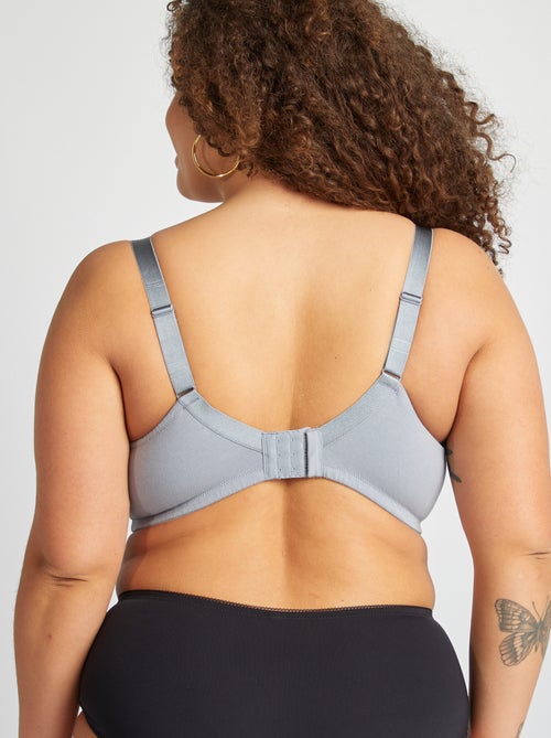 Sujetador corbeille de punto - Kiabi