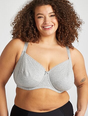 Sujetador corbeille de punto