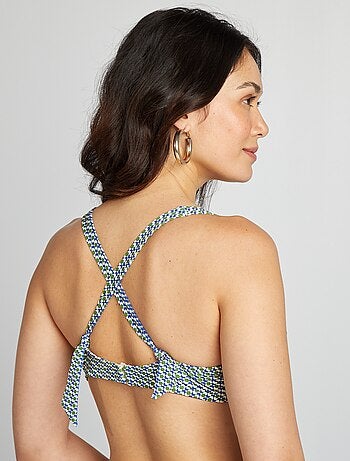 Sujetador de bikini copas D y E