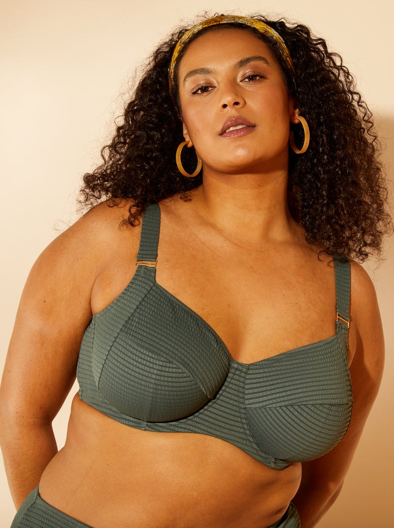 Sujetador de bikini corbeille VERDE - Kiabi