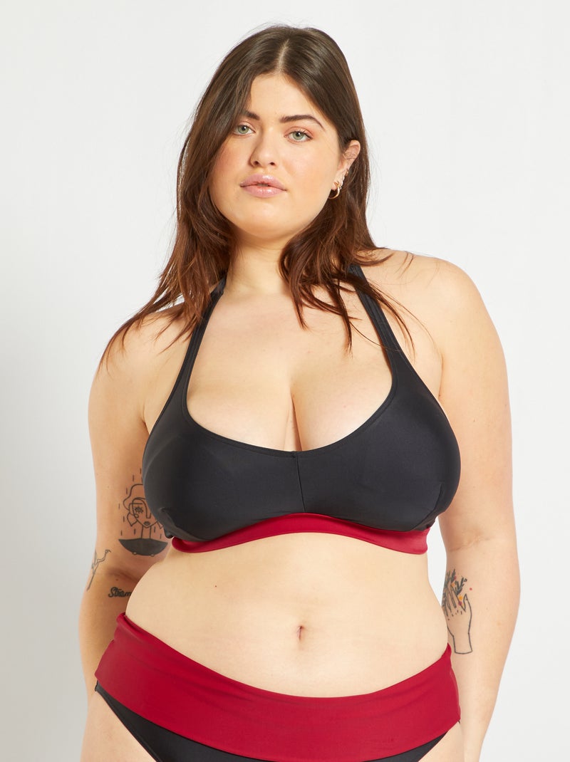 Sujetador de bikini NEGRO - Kiabi