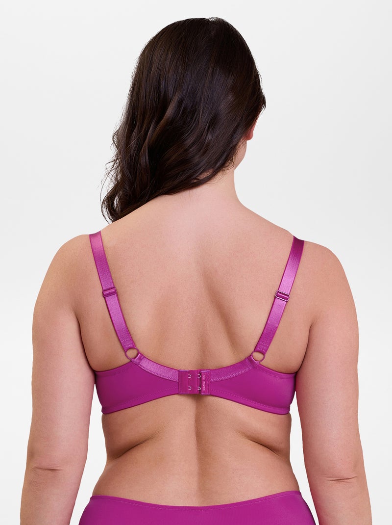 Sujetador de encaje 'Suzie' 'Sans Complexe' ROSA - Kiabi