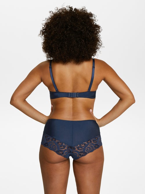 Sujetador de encaje y microfibra 'Sans complexe' - Kiabi