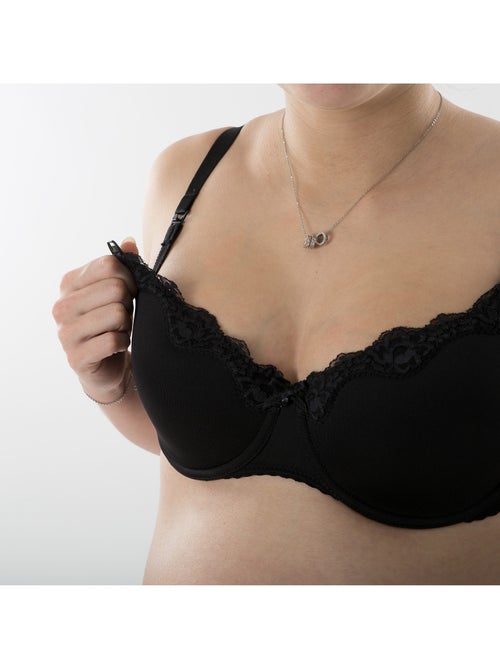 Sujetador de lactancia con aros flexibles CAROLINE 'Bogema' - Kiabi