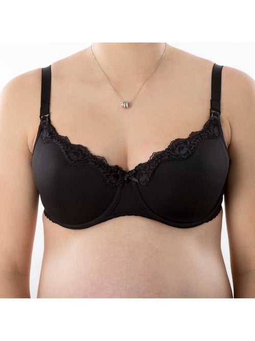 Sujetador de lactancia con aros flexibles CAROLINE 'Bogema' - Kiabi