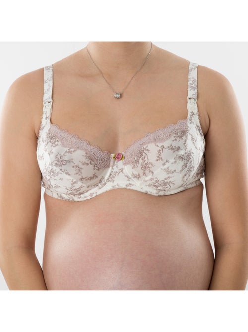 Sujetador de lactancia con aros suaves BÉATRICE 'Bogema' - Kiabi