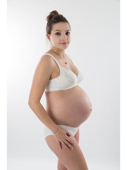 Sujetador de lactancia sin aros AQUAMARINE 'Bogema' - Kiabi