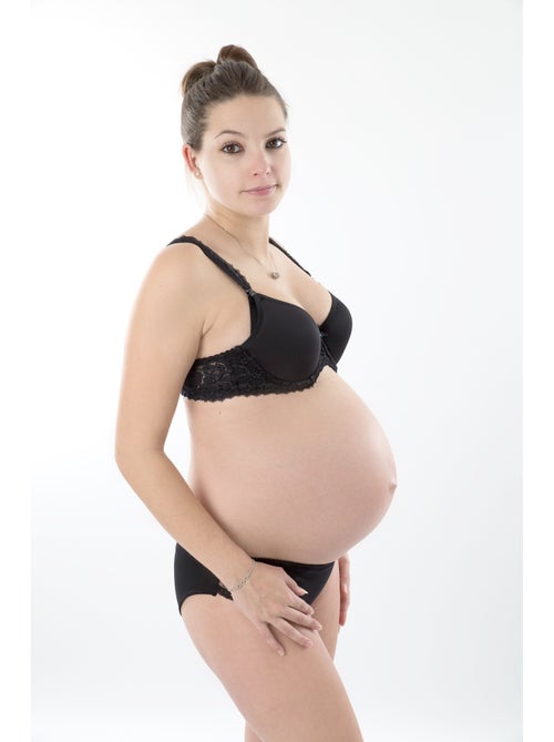 Sujetador de lactancia suave ANGÉLIQUE encaje 'Bogema' - Kiabi