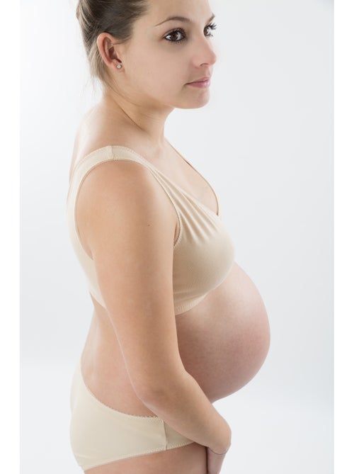 Sujetador de noche de maternidad con encaje 'Bogema' - Kiabi