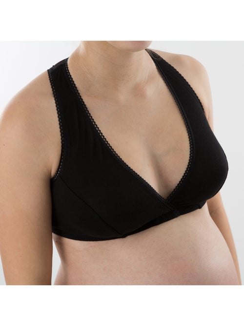 Sujetador de noche de maternidad con encaje 'Bogema' - Kiabi