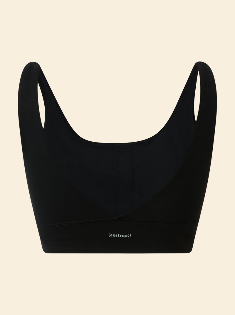 Sujetador deportivo - (ekstract) Negro - Kiabi