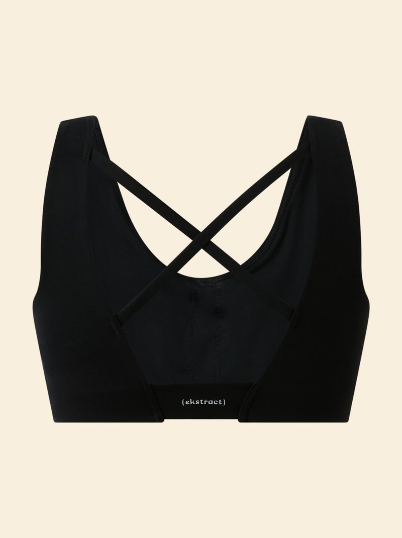 Sujetador deportivo - (ekstract) Negro - Kiabi