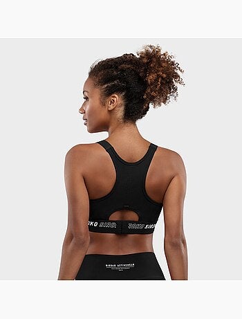 Sujetador deportivo alto impacto fitness mujer cardio