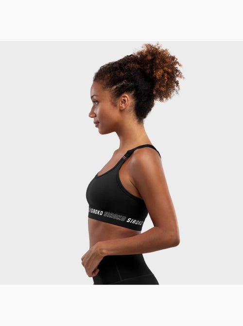 Sujetador deportivo alto impacto fitness mujer cardio - Kiabi Sujetador deportivo alto impacto fitness mujer cardio - Kiabi