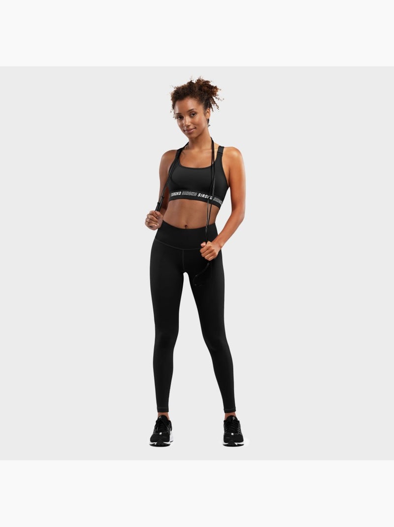 Sujetador deportivo alto impacto fitness mujer cardio Negro - Kiabi