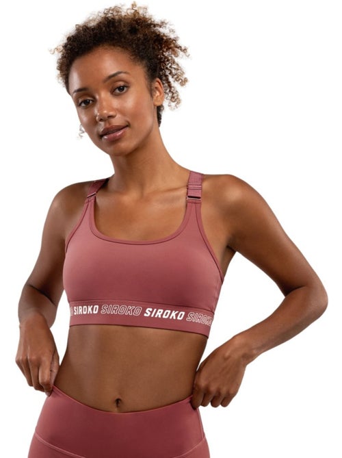 Sujetador deportivo alto impacto fitness mujer cardio - Kiabi Sujetador deportivo alto impacto fitness mujer cardio - Kiabi