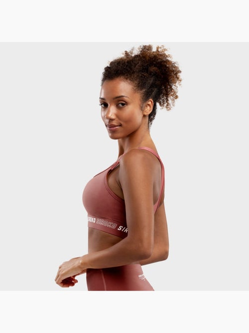 Sujetador deportivo alto impacto fitness mujer cardio - Kiabi Sujetador deportivo alto impacto fitness mujer cardio - Kiabi