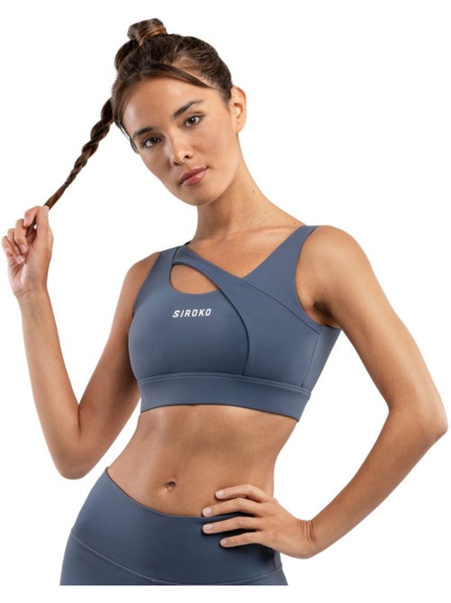 Sujetador deportivo alto impacto fitness mujer cross - Kiabi