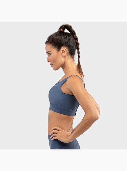 Sujetador deportivo alto impacto fitness mujer cross - Kiabi