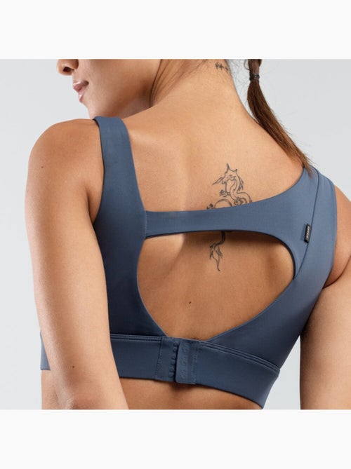 Sujetador deportivo alto impacto fitness mujer cross - Kiabi