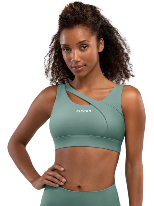 Sujetador deportivo alto impacto fitness mujer cross - Kiabi Sujetador deportivo alto impacto fitness mujer cross - Kiabi