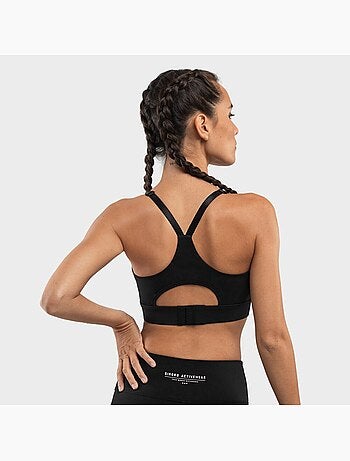 Sujetador deportivo alto impacto fitness mujer pacemaker