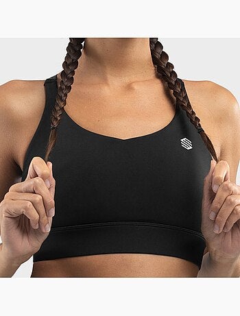 Sujetador deportivo alto impacto fitness mujer pacemaker