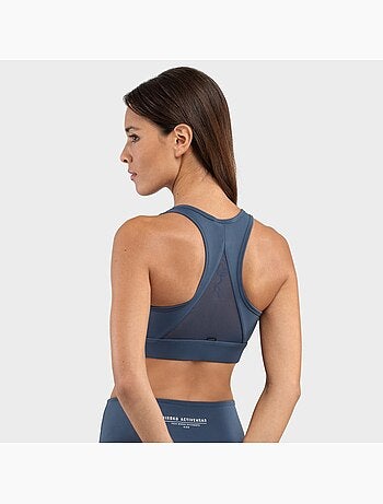 Sujetador deportivo alto impacto fitness mujer squat