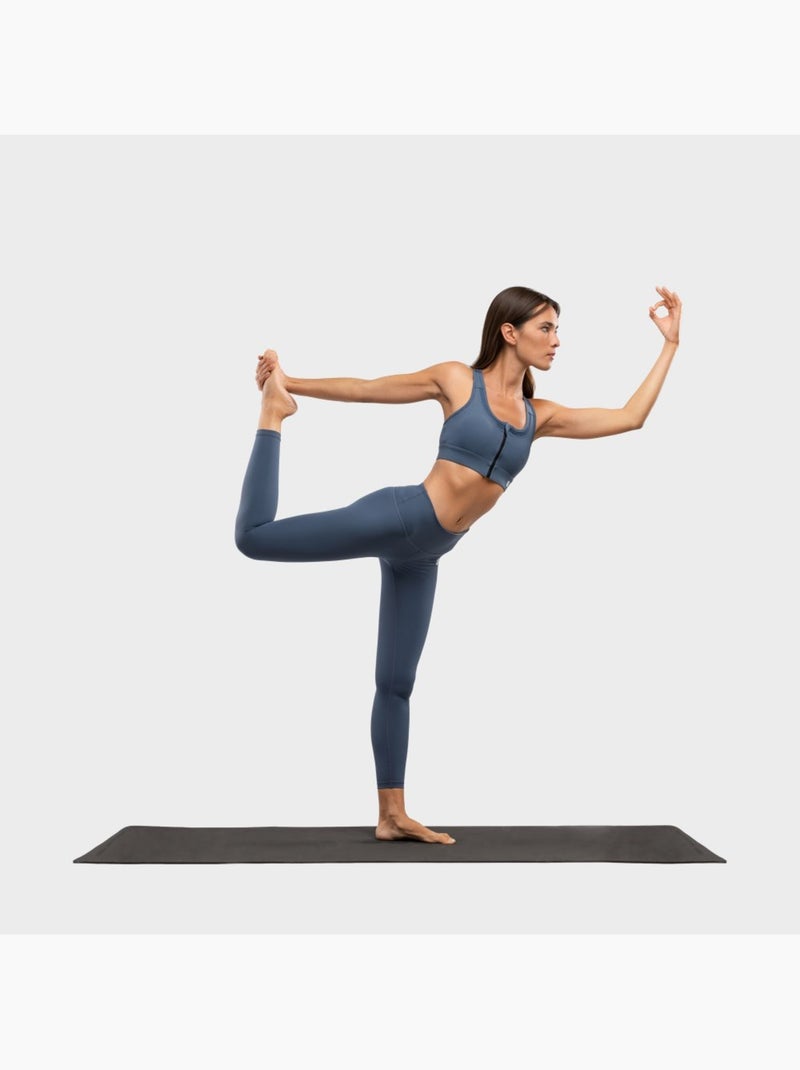 Sujetador deportivo alto impacto fitness mujer squat Azul - Kiabi
