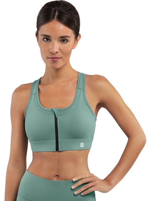 Sujetador deportivo alto impacto fitness mujer squat - Kiabi Sujetador deportivo alto impacto fitness mujer squat - Kiabi